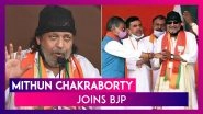 Mithun Chakraborty Joins BJP: &lsquo;I Am A Cobra, Can Kill In One Bite&rsquo; Says The Actor Who Has Huge Fan Following In Bengal