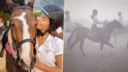 Ram Setu: Is Jacqueline Fernandez Mastering Horse-Riding for Akshay Kumar Starrer? (Watch Video)