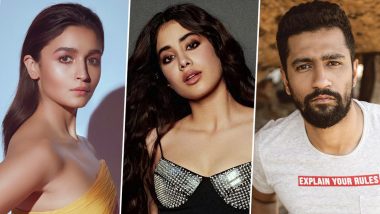 Janhvi Kapoor Turns 24! Alia Bhatt, Vicky Kaushal, Khushi Kapoor and Others Wish the Roohi Actress on Her Birthday