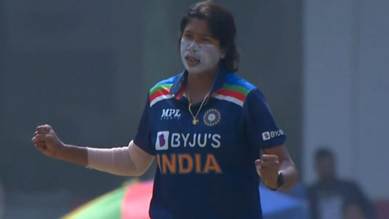 IND W vs NZ W 3rd ODI 2022: Jhulan Goswami Removes Amy Satterthwaite on 59 Runs