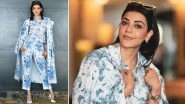 Yo or Hell No? Kajal Aggarwal's Three-Piece Co-ord Set by Pankaj & Nidhi