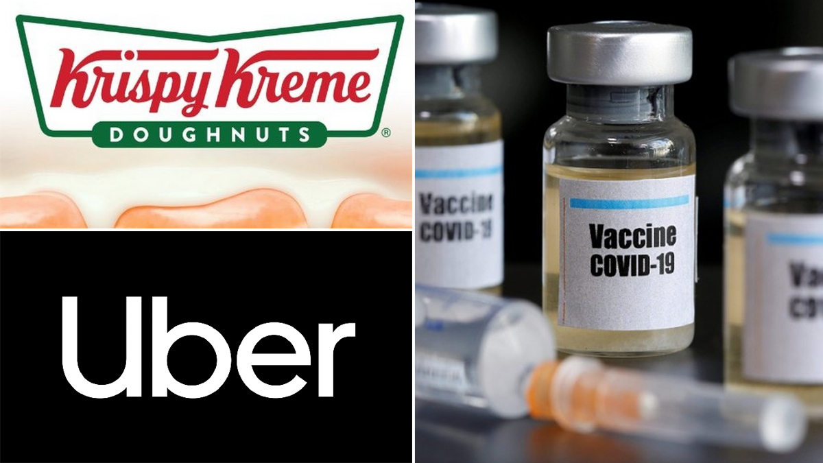 COVID-19 Vaccination: From Free Doughnuts to Free Cab Rides, Here’s How Different Brands are Encouraging People to Take The Coronavirus Vaccine Shot