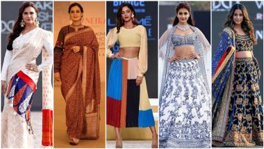 FDCI X Lakme Fashion Week 2021: Ananya Panday, Hina Khan, Pooja Hegde, Dia Mirza, Aahana Kumra, Lara Dutta Dazzle The Ramp