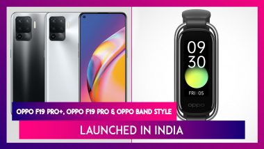 Oppo F19 Pro Series & Oppo Band Style Launched in India; Check Prices, Features, Variants & Specifications