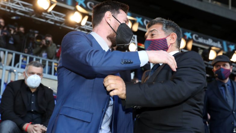 Joan Laporta Reveals if Lionel Messi Can Join Barcelona in Future