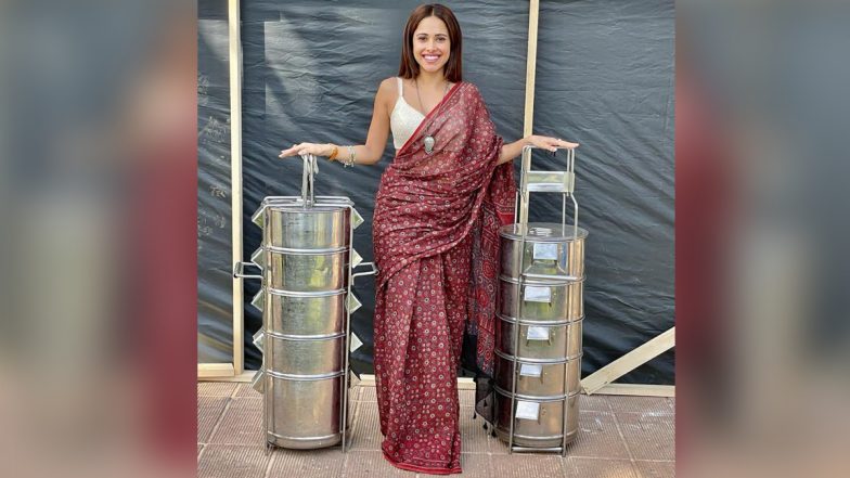 Ram Setu: Akshay Kumar Shares How Nushrratt Bharuccha Arrives on the Set of His Film with Giant Lunch Boxes (See Pic)