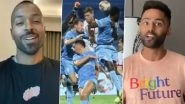 Hardik Pandya, Suryakumar Yadav & Other Mumbai Indians Stars Wish Mumbai City FC Ahead of ISL Final Clash Against ATK Mohun Bagan (Watch Video)