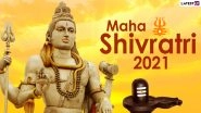Maha Shivratri 2021 Wishes, Bholenath HD Images and WhatsApp Stickers: Celebrate the Great Night of Shiva by Sharing Happy Shivratri Facebook Greetings, Telegram Photos and Signal Messages