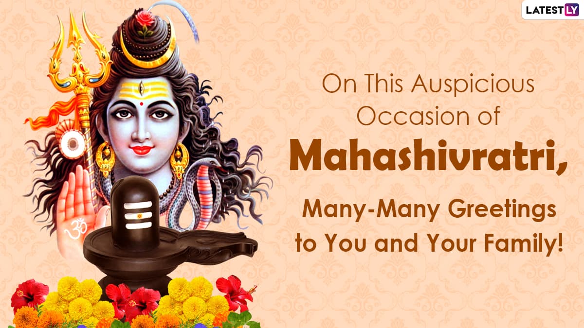 Happy Maha Shivratri 2021 Wishes: WhatsApp Stickers, Shivaratri ...