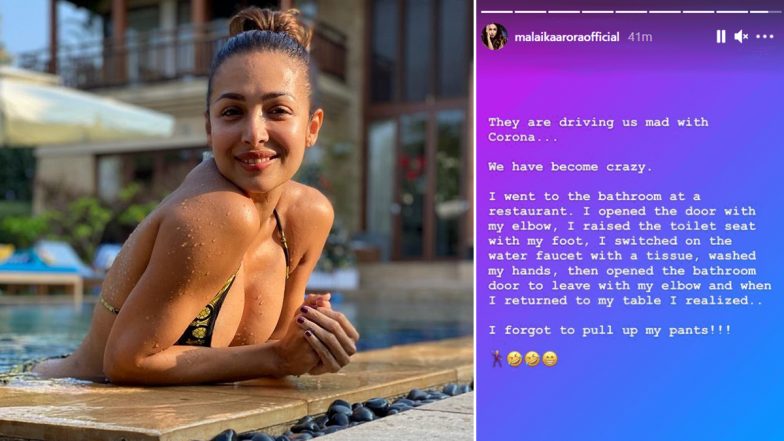 Malaika Arora Forgets To Pull Up Her Pants After Visiting Loo in Restaurant; Shares Her Funny Story on Insta