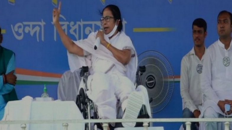 West Bengal Assembly Elections 2021: CM Mamata Banerjee Cancels All Her Prescheduled Meetings As ECI Bans Roadshows, Vehicle Rallies Amid COVID-19 Surge