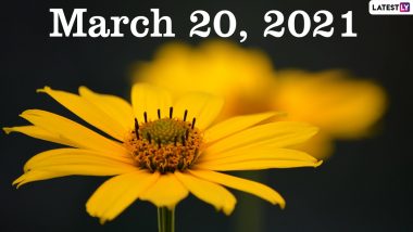 March 20, 2021: Which Day Is Today? Know Holidays, Festivals and Events Falling on Today’s Calendar Date