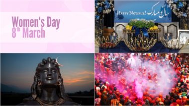 March 2021 Holidays Calendar With Festivals & Events: Mahashivratri, International Women's Day, Holi; Know All Important Dates, List of Fasts & International Days for the Month