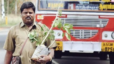 Marimuthu Yoganathan, Tamil Nadu Bus Conductor, Who Planted 3 Lakh Saplings in 30 Years Using His Own Money Wins Praise On Social Media