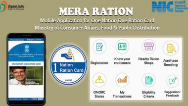 'Mera Ration' Mobile App Launched by Government for Migrant PDS Beneficiaries