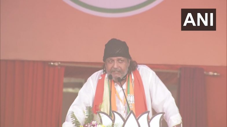 I Am a Pure Cobra, You Will Be Finished in One Bite, Says Mithun Chakraborty After Joining BJP in Kolkata