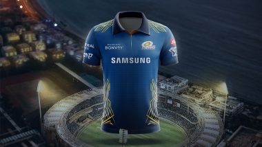 IPL 2021: Mumbai Indians' New Jersey Captures Composition of 5 Basic Elements of the Universe (Watch Video)