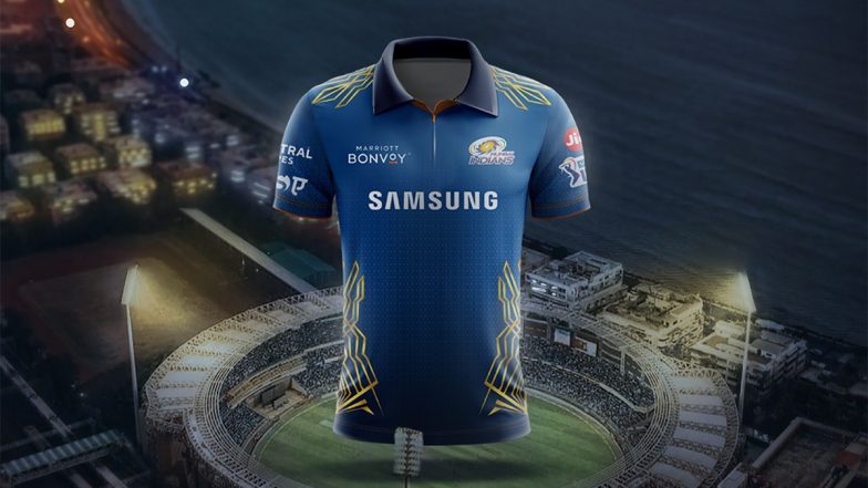 IPL 2021: Mumbai Indians' New Jersey Captures Composition of 5 Basic Elements of the Universe (Watch Video)
