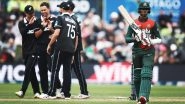 New Zealand vs Bangladesh 1st T20I 2021 Live Streaming Online and Match Timings in India: Get NZ vs BAN Live Telecast & Score Updates on Gazi TV