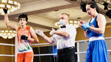 Nikhat Zareen Beats World Champion Paltceva Ekaterina to Enter Quarter-Finals of Bosphorous Boxing Tournament