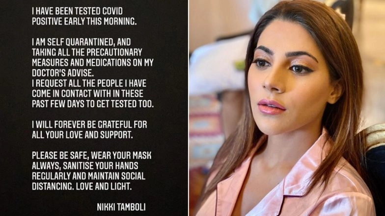 Nikki Tamboli Tests Positive For COVID-19 (View Post)
