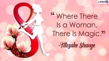 Women’s Day 2021 Quotes and HD Images: Sending Warm Greetings, Inspirational Words, SMS, Facebook Messages and Wishes To Send on International Women’s Day