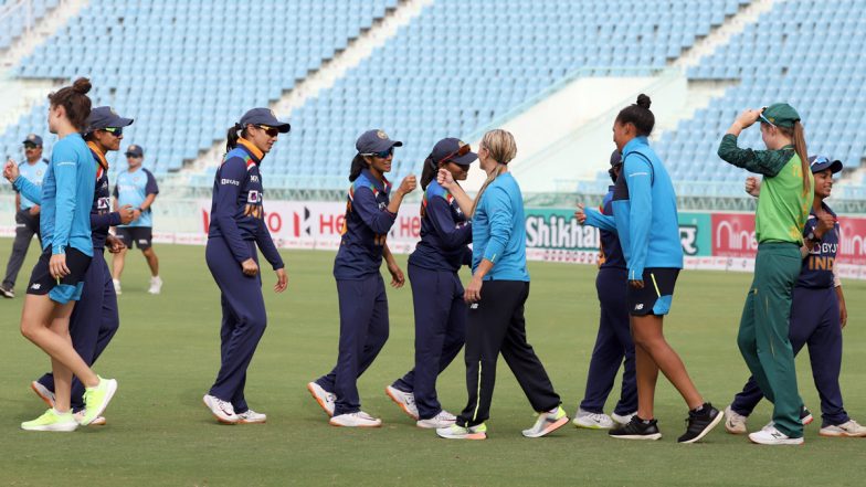 Live Cricket Streaming of India Women vs South Africa Women 3rd T20I 2021 on Star Sports and Disney+ Hotstar: Watch Free Live Telecast of IND W vs SA W on TV and Online