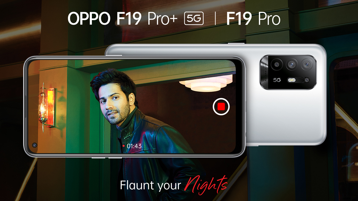 Bollywood Actor Varun Dhawan Roped In As Ambassador for Oppo F19 Pro Series