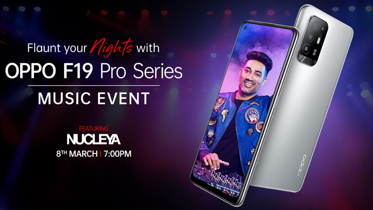 Oppo F19 Pro Series India Launch Set for March 8, 2021