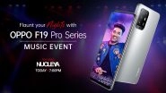 Oppo F19 Pro Series & Oppo Band Style Launching Today in India, Watch LIVE Streaming Here