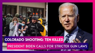 Colorado: President Joe Biden Calls For Stricter Gun Laws After Boulder Shooting Kills 10