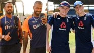 Band of Brothers! Hardik & Krunal Pandya, Sam & Tom Curran Take the Field During India vs England 1st ODI 2021