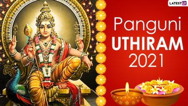 Panguni Uthiram 2021 Wishes & HD Images: WhatsApp Status Download, Messages, Greetings, Wallpapers and SMS To Send on Tamil Hindu Festival