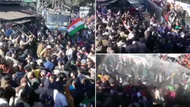 Uttarakhand Police Use Water Canon, Cane Charge on Locals Protesting in Nandprayag