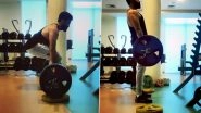 Prithviraj Sukumaran Showcases His Muscle Power by Deadlifting 140 Kilos of Weights (Watch Video)