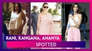 Rani Mukerji, Farah Khan Spotted At Sunita Kapoor&rsquo;s Birthday; Kangana Ranaut, Rakul Preet Singh Seen At The Airport; Ananya Panday, Arjun Kapoor Seen In The City