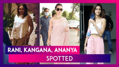 Rani Mukerji, Farah Khan Spotted At Sunita Kapoor’s Birthday; Kangana Ranaut, Rakul Preet Singh Seen At The Airport; Ananya Panday, Arjun Kapoor Seen In The City