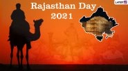 Happy Rajasthan Foundation Day 2021 Wishes & Greetings: Send Rajasthan Diwas Messages, HD Images, Rajasthan Day Quotes, Telegram Photos, and Signal Messages