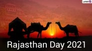 Rajasthan Foundation Day 2021 Date, History & Significance: Celebrate Rajasthan Diwas by Sharing Rajasthan Day Greetings, Wishes, HD Images, Telegram Pics, WhatsApp Stickers and Messages