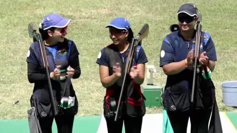 ISSF World Cup 2021: India Claim Gold Medal in Women’s Trap Team Event