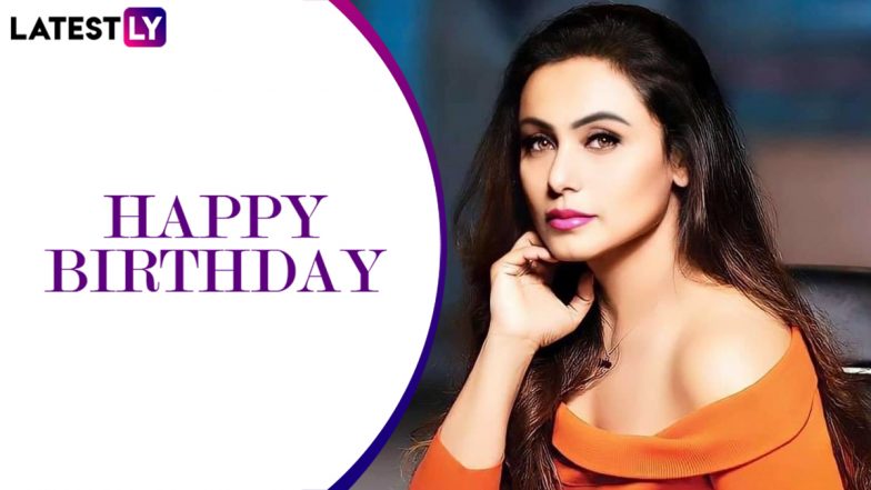 Rani Mukerji Birthday: Black, No One Killed Jessica, Mardaani 2 –  8 Stellar Performances of the Superstar That Deserve Perennial Applause!
