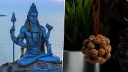 Mahashivratri 2021: Types, Rituals & Importance of Wearing Rudraksha on Maha Shivratri; Know More About The Bead That Is Known to Have Been Created From Lord Shiva's Tears