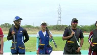 India Win Gold At ISSF World Cup 2021 After Ganemat Sekhon and Angad Vir Bajwa Win Skeet Mixed Team Event