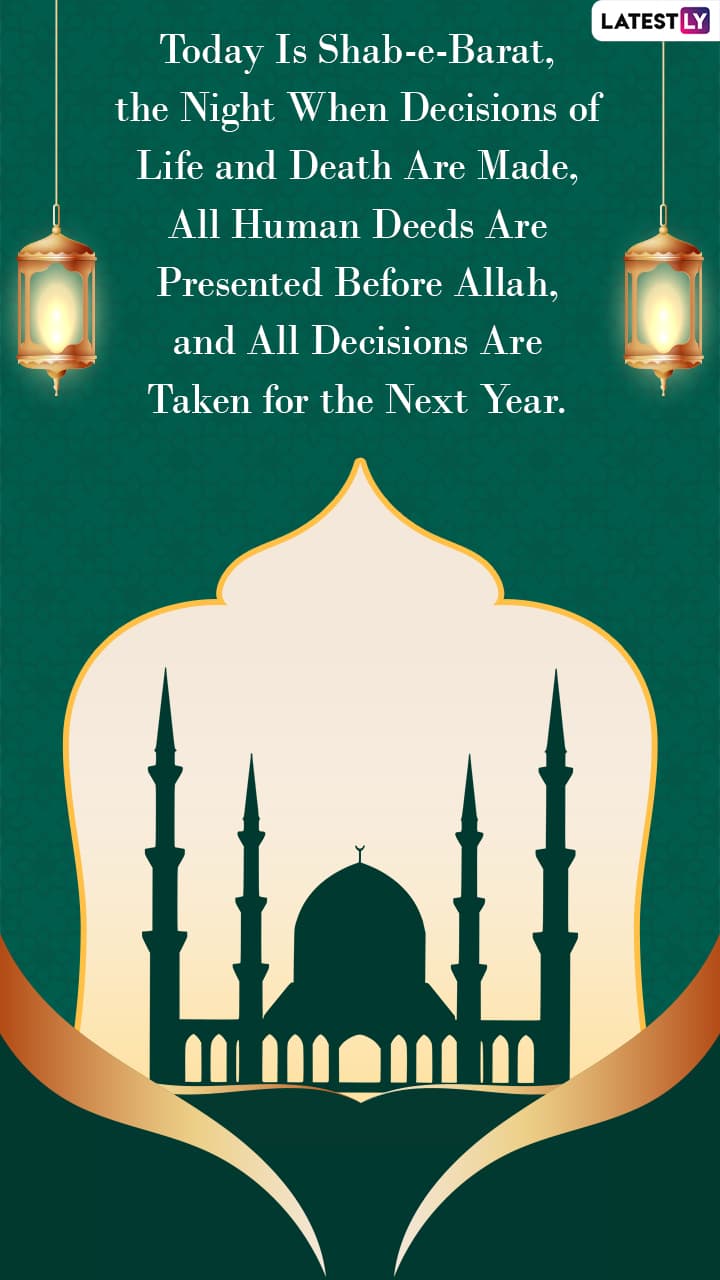 Shab-e-Barat Mubarak 2021 Wishes, Greetings, Quotes, Images and ...