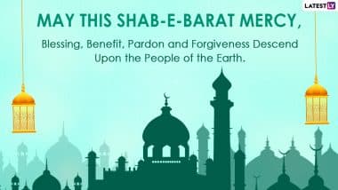 Shab-E-barat Mubarak 2021 Wishes and Forgiveness Messages: WhatsApp Stickers, Shab-E-barat Facebook HD Images, Signal Greetings and Telegram Photos for Family and Friends