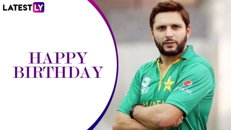Shahid Afridi Birthday Special: Lesser-Known Facts About the Pakistan Great