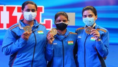 ISSF World Cup 2021: India Sign Off with Double Gold in Women’s Trap Team Competitions