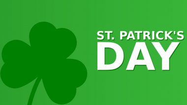 St. Patrick's Day 2021: From Dyeing the River Green to the Shamrock, Traditions from Around the World Observed on This Irish Holiday