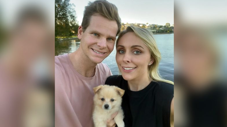 National Puppy Day 2021: Steve Smith Welcomes New Puppy to Family, Shares Adorable Picture With Mr Bailey