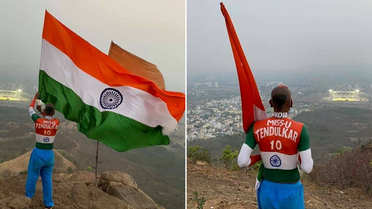 Sudhir Kumar, Sachin Tendulkar Fan, Watches IND vs ENG ODI From the Hills in Gahunje